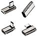 540464 adattatore per inversione del genere dei cavi USB-C Argento - Foto miniatura 1