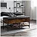 Panca Porta Scarpe Rovere Fumo 102x42x45 Cm Legno Multistrato - Foto miniatura 3