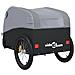 Rimorchio Da Bici Nero E Grigio 45 Kg In Ferro - Foto miniatura 8