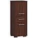 Mobile da Bagno FIN, 2 ante e 1 cassetto, 30x30x85 cm, Colore Weng? - Foto miniatura 1