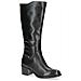 Black Casual Closed Boots Stivali Pelle Scarpe Donna Nero Eu 39, 9-25550-43-022 - Foto miniatura 1
