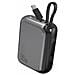 4smarts Powerbank Pocket Con Cavo Usb-c 10000mah - Grigio Siderale - Foto miniatura 1