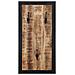 Appendiabiti 40x2x80 Cm In Legno Massello Grezzo Di Mango - Foto miniatura 2