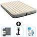 Set Materassino Gonfiabile - 203x152x25 Cm - Beige - Include Accessori Coordinati Cb11 - Foto miniatura 1