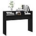 Lusso Casadino -  Tavolino Consolle Nero 105x30x80 Cm In Legno Multistrato - Foto miniatura 3