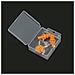 Set Di Tappi Per Naso E Orecchie Da Nuoto In Silicone Orange - Foto miniatura 1