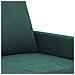Set di Divani 3 pz con Cuscini Verde scuro in Velluto - Foto miniatura 6