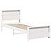 Struttura del letto Bianco 100 x 200 cm Legno di pino massiccio - Foto miniatura 1