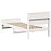 Struttura del letto Bianco 100 x 200 cm Legno di pino massiccio - Foto miniatura 8