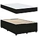 Struttura letto con materasso Nero 120 x 190 cm Velluto - Foto miniatura 6