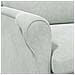 poltrona Grigio chiaro 76 x 94 x 102 cm Velluto - Foto miniatura 8