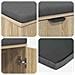 Panca per ingresso con cuscino Rovere Sonoma 80 x 38 x 46 cm - Foto miniatura 9