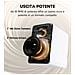 M60 Diffusori multimediali Bluetooth, 66W RMS, Hi-Res LDAC, USB-C, diffusori da scrivania, bianco - Foto miniatura 4