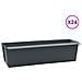 Fioriere per Euro pallet 24 pcs Grigio 36 x 13,5 x 9,5 cm - Foto miniatura 3