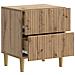Armadio da Notte 2 pcs Rovere Artigianale 43 x 34,5 x 48 cm - Foto miniatura 4