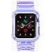 Cinturino Di Ricambio Per Orologio, Custodia Per Watch 6 44mm / Watch 5 44mm / Watch 4 44mm / Watch Se 44mm Di Colore Viola. - Foto miniatura 2