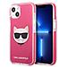 Custodia Karl Lagerfeld Choupette Head Per Iphone 13 Mini - Fucsia - Foto miniatura 6