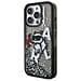 Custodia Nera Per Iphone 16 Pro Con Glitter Karl Lagerfeld - Foto miniatura 3