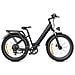 E26 ST Bicicletta elettrica EPAC conforme EN 15194 per spostamenti quotidiani ed escursioni, cambio Shimano 7 marce, display LCD, portapacchi posteriore, autonomia circa 140 km, colore nero - Foto miniatura 7