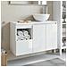 Set di mobili per il bagno 2 pz Bianco Lucido - Foto miniatura 2