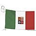 Bandiera Italia Marina Mercantile 30 x 45 cm - Foto miniatura 1