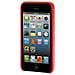 Skin, Cover In Similpelle - Apple Iphone 5 / 5s / Se - Rosso - Foto miniatura 1