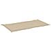 Cuscino per Panca da Giardino Beige 120x50x4 cm - Foto miniatura 2