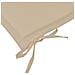 Cuscino per Panca da Giardino Beige 120x50x4 cm - Foto miniatura 6