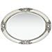 Specchio Da Parete Stile Barocco 50x70 Cm Argento - Foto miniatura 3