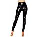 Highwaist - Pantaloni Da Donna Effetto Pelle Effetto Pelle Effetto Pelle Nero S - Foto miniatura 1