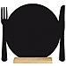 Segnaposto 525112 - Piatto - 9X12,5 Cm - Fbt-Plate-3 (conf. 3)  - Foto miniatura 1