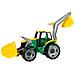 GIGA TRUCKS Tractor with front loader & excavator veicolo giocattolo - Foto miniatura 6