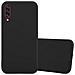 Custodia Compatibile Con Samsung Galaxy A70s In Candy Nero - Coperchio Protettivo In Silicone Tpu Flessibile - Foto miniatura 1