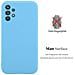 Custodia Compatibile Con Samsung Galaxy A32 4g In Candy Blu - Coperchio Protettivo In Silicone Tpu Flessibile - Foto miniatura 3