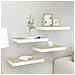 Scaffali A Parete 4 Pz Rovere E Bianco 50x23x3,8 Cm In Mdf - Foto miniatura 1