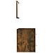 Mobile Da Bagno Con Specchio Rovere Fumo 41x38,5x48 Cm - Foto miniatura 9