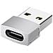 Adattatore Da Usb-c A Usb Silver - Foto miniatura 1