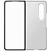 Cover Per Galaxy Z Fold 4 Silicone Anti-ingiallimento Clear Trasparente - Foto miniatura 1