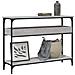 Tavolo Consolle Ripiano Grigio Sonoma 100x29x75cm Multistrato - Foto miniatura 1