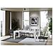 Tavolo Allungabile 90x130/234 Cm Spimbo - Bianco Frassino - Foto miniatura 3