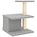 Albero Per Gatti Con Tiragraffi In Sisal Grigio Chiaro 48 Cm - Foto miniatura 4