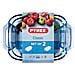 Set Di Teglie Da Forno Classic Trasparente Vetro Borosilicato (2 Pcs) - Foto miniatura 1