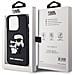 Cover Per Iphone 15 Pro 3d Rubber Karl & Choupette, Nero - Foto miniatura 3