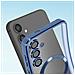 Cover Magsafe Per Samsung S24 In Silicone Bordo Cromato - Foto miniatura 2