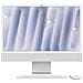 iMac 24"Retina Display 4,5K Chip M4 con CPU 8-core GPU 8-core 16GB 256GB SSD Argento - Foto miniatura 1