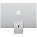 iMac 24"Retina Display 4,5K Chip M4 con CPU 8-core GPU 8-core 16GB 256GB SSD Argento - Foto miniatura 2
