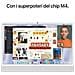 iMac 24"Retina Display 4,5K Chip M4 con CPU 8-core GPU 8-core 16GB 256GB SSD Argento - Foto miniatura 6