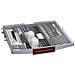 Lavastoviglie S145ECS01E da Incasso a Scomparsa Parziale Capacità 14 Coperti Classe B Colore Inox - Foto miniatura 3