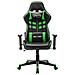 Lusso Casadino -  Sedia Da Gaming Nera E Verde  In Similpelle - Foto miniatura 1