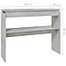 Lusso Casadino -  Tavolino Consolle Grigio Cemento 102x30x80cm Legno Multistrato - Foto miniatura 5